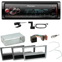 Pioneer MVH-S520DAB Bluetooth USB Einbauset für Opel Vectra C Signum Corsa Combo