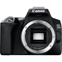 Canon EOS 250D Gehäuse - Schwarz + EF-S 18-55mm f4-5.6 IS STM + EF 50mm f1.8 STM, 24,1 MP, 6000 x 4000 Pixel, CMOS, 4K Ultra HD, Touchscreen, Schwarz