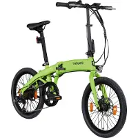Tretwerk Akimbo Plus E Bike 20 Zoll Klapprad Elektrofahrrad 360Wh 155 - 190 cm hellgrün