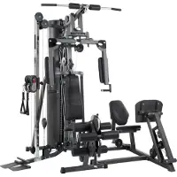 FINNLO Kraftstation "Autark 2500" 16 Gewichtsblöcke Beinpresse, Butterflystange, Ruderfunktion und mehr, max. Benutzergewicht 120 kg, max. Trainingsgewicht 100 kg