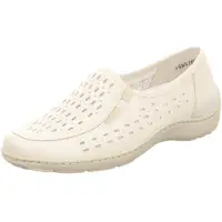 Waldlaufer Komfort Slipper Henni perl Gelocht Damen 383534353136 Beige 41 EU