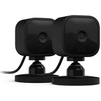 Blink B09N6RJVZD, CCTV Sicherheitskamera, Drinnen, Kabelgebunden, Tisch/Bank, Schwarz, Cube