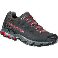 La Sportiva Ultra Raptor II Leather Wide Woman GTX, Mountain Hiking Footwear, 43, Charcoal/Lollipop (Grey) -