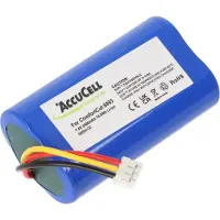 AccuCell Akku für Gardena ComfortCut 8893 und 8895 7,2 Volt, Akku für Gardena 08894-00 2500mAh Kapazität, 67,5x37x18,5mm