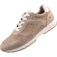 Mustang Sportliche Schnürschuhe Damen 31373735373930 Beige 37 EU