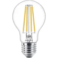 Philips LED-Glühbirne E27 10.5W (100W) 1521lm Kaltweiß 4000K Drop Transparent