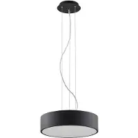 Arcchio Noabelle LED Pendelleuchte Ø40 Black - , Noabelle, dimmbar, Schwarz, für Küche, Metall, Modern