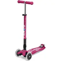 Micro mobility Maxi Micro Deluxe Berry Red, Kinder, Dreiradroller, Unisex, Asphalt, 70 kg, 3 Rad/Räder