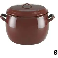 Quid Kasserolle mit Deckel Classic Metall Stahl - Ø 18 cm
