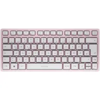 Cherry KW 7100 MINI BT, Kabellos, Bluetooth, Scherenschalter, QWERTZ, Pink