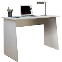 VCM Schreibtisch "Masola" Maxi, Computertisch H 74 x B 110 x T 50 cm, Farbe Weiß