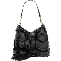 Samantha Look Henkeltasche echt Leder, Made in Italy