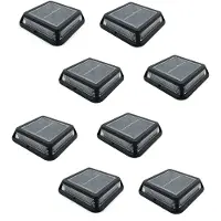 Lumisky Set Aus 8 Quadratischen Solarleuchtfeuern QUADRY d12cm