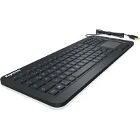 Keysonic KSK-6231INEL, Volle Größe (100%), Kabelgebunden, USB, QWERTZ, Weiß