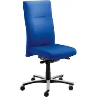 Mayer XXL Bürostuhl myNEW VISION , 2298 26 396 Stoff blau, Gestell alu