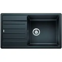 BLANCO 526087 Spüle LEGRA XL 6 S in Schwarz mit XL-Becken / Silgranit