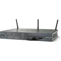 Cisco 881 4G, Ethernet-WAN, Gigabit Ethernet, SIM-Karten-Slot, Schwarz