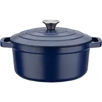 GSW Gusseisen Kochtopf Blue Magic 24 cm / 3,8 Ltr., 717267, Gusseisenca. 3,8 L