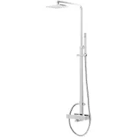 Steinberg Serie 160 Duschsystem, Komplettset, Easy-Clean, Länge Regenbrausearm 910-1380mm, 1602721