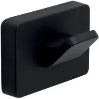 Novaservis Haken Ferro Greta schwarz matt AGR05BL