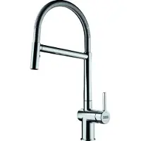 Franke Active, Ziehen, Chrom, Metall, Hebelgriffe, Einzelbild, 3/8"