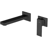 Steinberg EHM-Waschtischarmatur, Serie 160, Ausladung 250mm, matt, black, 1 Stk.