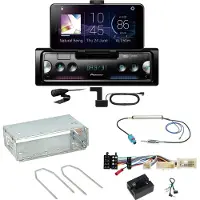 Pioneer SPH-20DAB Digitalradio Bluetooth FLAC Einbauset für Mercedes Citan W415