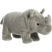 Aurora Eco Nation Rhinozeros Grau 24cm