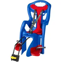 Bellelli Kindersitz PEPE STANDARD Hinten, STANDARD MULTIFIX Montage, Blau - Rot
