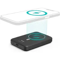 Hama Wireless Power Pack MagPower5, 5000mAh, Schwarz