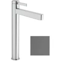 Hansgrohe Finoris Waschtischarmatur 76072340 mit Push-Open-Ablaufgarnitur, Ausladung 208mm, brushed black chrome