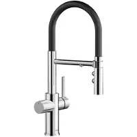 BLANCO Catris S - Küchenarmatur Wasserhahn mit Filterfunktion und flexiblem Arm, - Hochdruck - inkl.