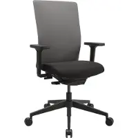 Topstar Bürodrehstuhl (mit Synchronmechanik / schwarz/grau 420 - 540 mm) - PA50OMT0MT3