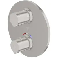 Steinberg Serie 100 Dusch-/Wannenarmatur, Fertigmontageset für Unterputz, 2 Verbraucher, 10041333BN