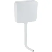 Geberit Spülkasten AP 127 weiß halbhoch hängend 127005111