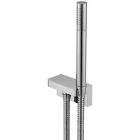 Steinberg Serie 230 Handbrausegarnitur, integrierter Brauseanschlussbogen, chrom, 2301670