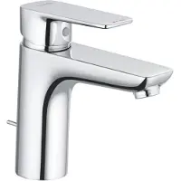 Kludi Pure&Style WT-Einhandmischer 100 DN15 mit Ablaufgarnitur, 1 Stk.