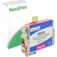 NexoPrint Druckerpatrone kompatibel zu Epson C13T02W340 502XL magenta WorkForce WF-2880 DWF Epson WF-2865 DWF Epson WF-2860 DWF Epson Expression Home XP-5155 Epson XP-5150