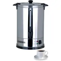 Casselin CPC48, Elektrische Kaffeemaschine, 6,8 l, 950 W, Schwarz, Edelstahl