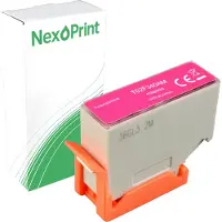 NexoPrint Druckerpatrone kompatibel zu Epson C13T02F340 202 magenta Expression Premium XP-6000, Epson XP-6005, Epson XP-6100, Epson XP-6105