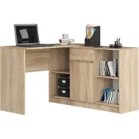 Akord Furniture Factory OP0LZESDAB002, Eiche, 1 Schublade(n), Matt, 6 Regale, 1 Tür(en), 16 mm