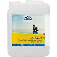 Chemoform Alba Super K 5 l Algenex gegen Algen Bakterien und Pilze für Pools und Whirlpools
