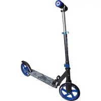 Globber muuwmi Aluminium Scooter – Tretroller, 200 mm, ABEC 5, , höhenverstellbar, schwarz-blau