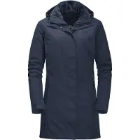 Jack Wolfskin MADISON AVENUE COAT phantom, Größe:XS, Farbe:night blue