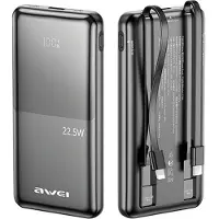 Awei Powerbank 10000mAh P76K 22,5W 4 charging output