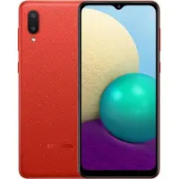 Samsung Galaxy SM-A022FZRDMEA, 16,5 cm (6.5"), 720 x 1600 Pixel, 3 GB, 32 GB, 13 MP, Rot