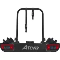 Atera Strada E-Bike - Anhängerkupplungs-Fahrradträger für 2 Fahrräder (schwarz)
