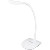 Esperanza ELD103W FLEKSIBLA 3W LED GALDA LAPMA 3-GAISMAS LIMENI AC USB 5V / 4X AAA BATEREJU STRAVAS AVOTS