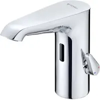 Schell WT-Arm. XERIS E2 HD-M, Elektron. Mischwasser, Steckernetzteil, mid, chrom