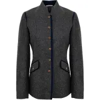 Os-trachten Trachten Gehrock Jacke Modellnummer 452003-3983 Dunkelgrau Jeansblau